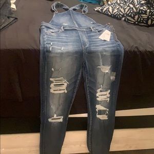 American Eagle Outfitters Jeans - 🦅 American Eagle Jegging Overalls Size 14 NWT American Eagle Outfitters Jeans - 🦅 American Eagle Jegging Overalls Size 14 NWT